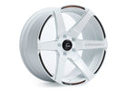 Cosmis Racing S1 White w/ Milled Spokes 18x10.5 +5mm 5x114.3 Wheel