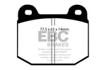 EBC 08+ Lotus 2-Eleven 1.8 Supercharged Yellowstuff Front Brake Pads