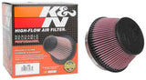 K&N Universal Clamp-On Air Filter 6in FLG / 7-1/2in B / 5-1/8in T / 4in H