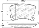 StopTech Performance 06-09 Audi A3 / 05-09 Audi A4/A6 / 08-09 Audi TT / 06-09 VW GTI / 06-09 Jetta