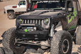 DV8 Offroad 07-18 Jeep Wrangler JK Metal Heat Dispersion Hood - Primer Black