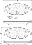 StopTech Street Brake Pads - Front