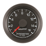 Autometer 99-07 Ford Powerstroke/SD Black Triple Pillar Gauge Kit