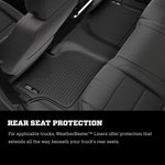 Husky Liners 2016 Nissan Maxima WeatherBeater Front and Second Row Black Floor Liners