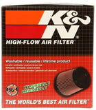 K&N 86-89 Honda TRX250R 6 inch H 4 inch ID 4.75 inch OD Tapered Conical Air Filter
