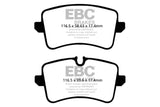 EBC 11 Audi A6 2.0 Turbo Redstuff Rear Brake Pads