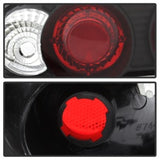 Spyder Acura RSX 02-04 Euro Style Tail Lights Black ALT-YD-ARSX02-BK