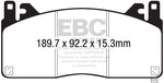 EBC 2015+ Ford Mustang GT350 Bluestuff Front Brake Pads