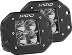 Rigid Industries Dually - Flush Mount - Flood - Set of 2