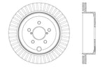 StopTech Slotted & Drilled Sport Brake Rotor