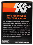 K&N Harley Davidson / Buell 3in OD x 4.063in H Black Oil Filter