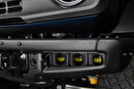ORACLE Lighting 21-22 Ford Bronco Triple LED Fog Light Kit for Steel Bumper - Yellow NO RETURNS