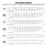 Go Rhino 15-20 Chevrolet Colorado Brackets for RB Running Boards