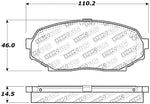 StopTech Performance 90-93 Mazda Miata Front Brake Pads D525