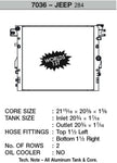 CSF 07-18 Jeep Wrangler (JK) Radiator