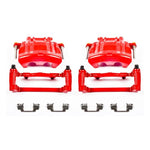 Power Stop 2012 Chrysler 300 Front Red Calipers w/Brackets - Pair