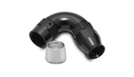 Vibrant -12AN 120 Degree Hose End Fitting for PTFE Lined Hose