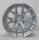 Vossen HF6-4 20x9.5 / 6x135 / ET15 / 87.1 - Silver Metallic Wheel