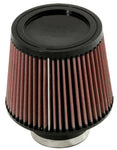 K&N Universal Rubber Filter-Round Tapered 3in Flange ID x 6in Base OD x 6in Top OD x 5in H