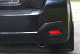 Rally Armor 13-17 Subaru Crosstrek XV Red Mud Flap w/White Logo