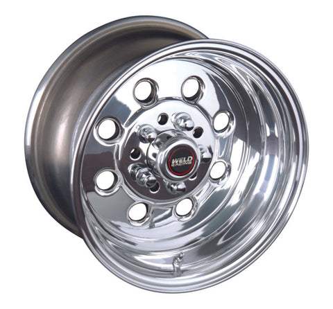 Weld Draglite 15x8 / 5x4.5 & 5x4.75 BP / 4.5in. BS Polished Wheel - Non-Beadlock