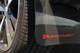 Rally Armor 17-23 Subaru Impreza 4D/5D Black UR Mud Flap w/Grey Logo