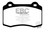 EBC 15+ Cadillac CTS 3.6 Twin Turbo Redstuff Rear Brake Pads