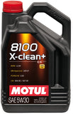 Motul 5L Synthetic Engine Oil 8100 5W30 X-CLEAN Plus