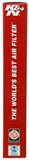K&N 06-09 L.R. Range Rover / 02-10 VW Touareg / 02-09 Porsche Cayenne Drop In Air Filter