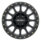 Method MR305 NV 18x9 -12mm Offset 8x170 130.81mm CB Matte Black Wheel