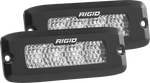 Rigid Industries SRQ - 60 Deg. Lens - White - Flush Mount - Set of 2