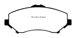 EBC 08-11 Chrysler Town & Country 3.3 Ultimax2 Front Brake Pads