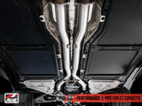 AWE Tuning 14-19 Chevy Corvette C7 Z06/ZR1 (w/o AFM) Touring Edition Axle-Back Exhaust w/Chrome Tips