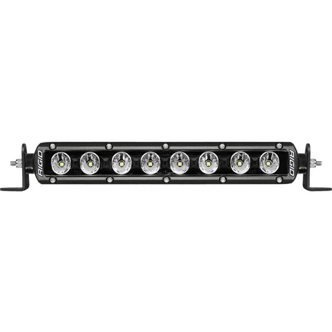 Rigid Industries 10in Radiance Plus SR-Series Single Row LED Light Bar with 8 Backlight Options