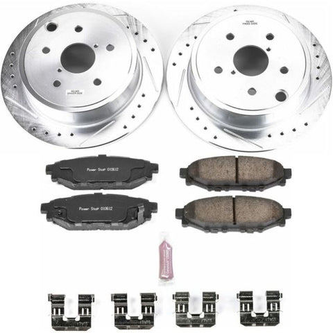 Power Stop 15-19 Subaru WRX Rear Z23 Evolution Sport Brake Kit