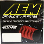 AEM Dryflow Air Filter AIR FILTER ASSY 3in X 5in Dryflow