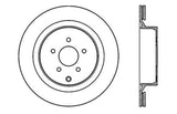 StopTech 09 Infiniti FX50 SportStop Slotted & Drilled Rear Left Rotor