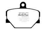 EBC 08+ Smart Fortwo 1.0 Redstuff Front Brake Pads