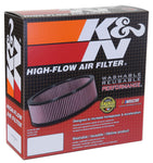 K&N Universal Oval Air Filter 12in Length x 5-1/4in Width x 3-1/4in Height