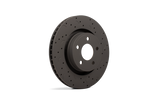 Hawk Talon 2013 Ford Mustang Boss 302 w/ Brembo Brakes Drilled and Slotted Front Brake Rotor Set