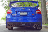 Rally Armor 15-21 Subaru WRX/STI (Sedan ONLY) Black UR Mud Flap w/ Red Logo