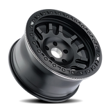 Dirty Life 9314 Canyon Race 17x9 / 8x165.1 BP / -12mm Offset / 130.8mm Hub Matte Black Wheel