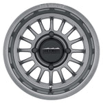 Method MR411 Bead Grip 15x10 / 6+4/25mm Offset / 4x136 / 106.25mm CB Gloss Titanium Wheel