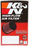 K&N Filter Universal Rubber Filter 3  Flange 4 1/2 Base inch 3 1/2 inch Top 5 3/4 inch Height