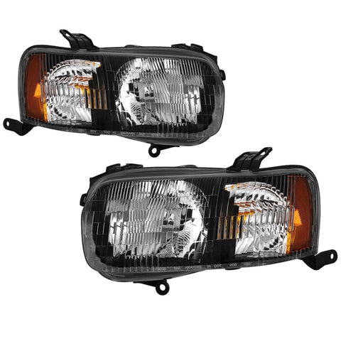 xTune 01-04 Ford Escape OEM Style Headlights - Black (HD-JH-FESCA01-AM-BK)