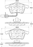 StopTech Performance 07-09 Mazda 3 Front Brake Pads