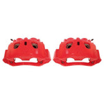 Power Stop 11-19 Chevrolet Silverado 2500 HD Front Red Calipers w/Brackets - Pair