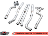 AWE Tuning 2015+ Dodge Charger 6.4L/6.2L Supercharged Track Edition Exhaust - Chrome Silver Tips