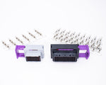 Connector and Terminal Kit for ECUMaster EMU Black