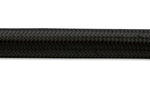 Vibrant -4 AN Black Nylon Braided Flex Hose (2 foot roll)
